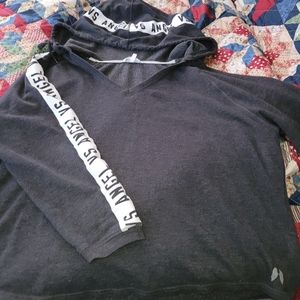 Victoria's Secret Angels long sleeve hooded XL top